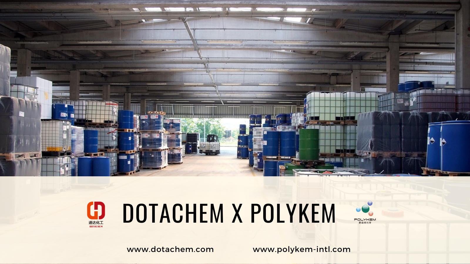 Dotachem kaj Polykem kunlaboras por krei altkvalitajn solvojn por tutmondaj industriaj klientoj!