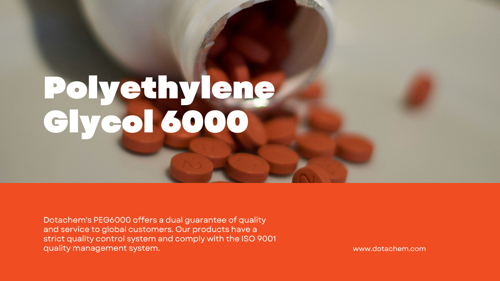 Polietilen Glycol 6000: Diversaj Aplikoj en la Industria Kampo kaj la Kvalita Kompromiso de Dotachem