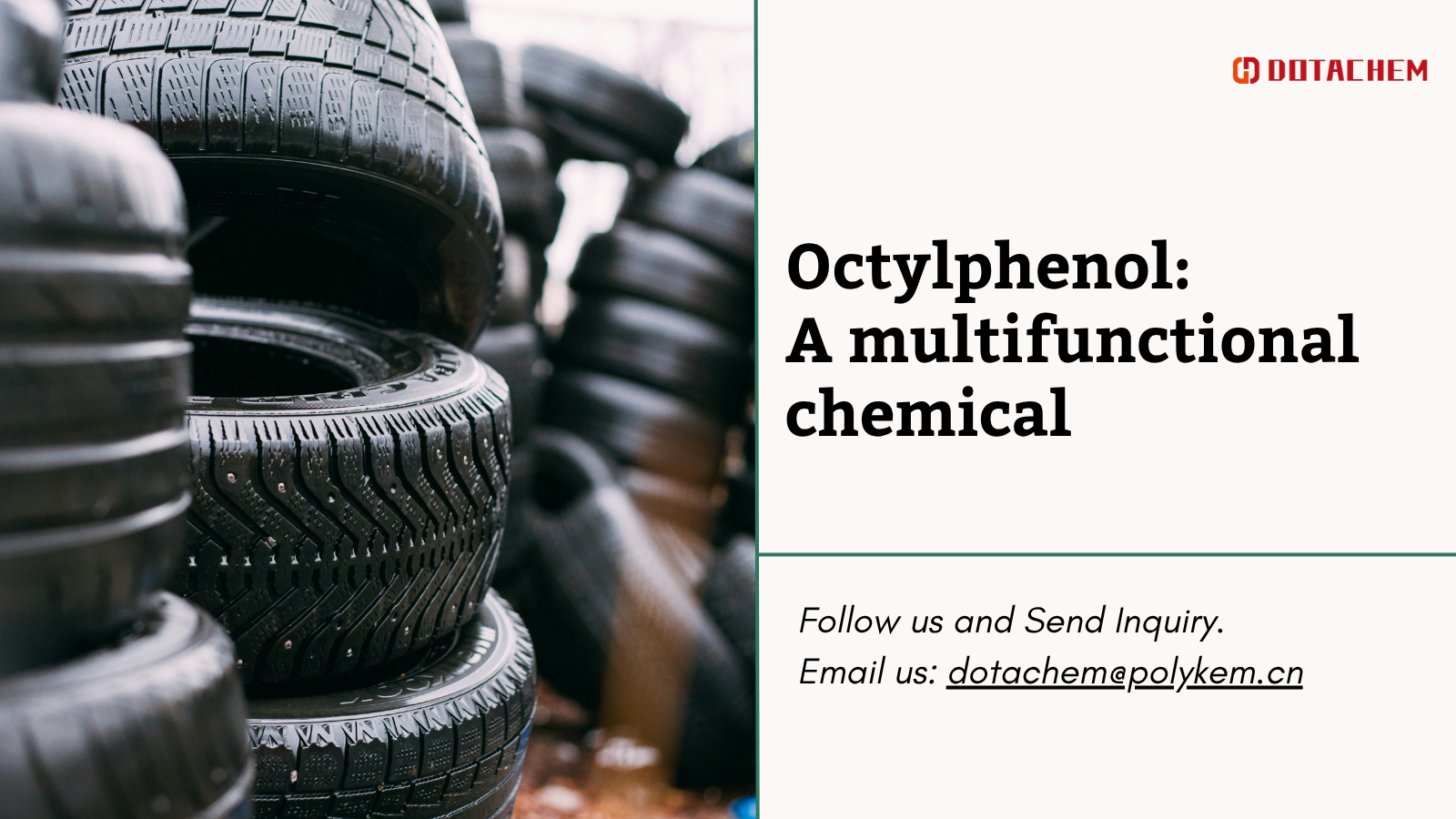 Octylphenol: multfunkcia kemiaĵo en industriaj aplikoj
