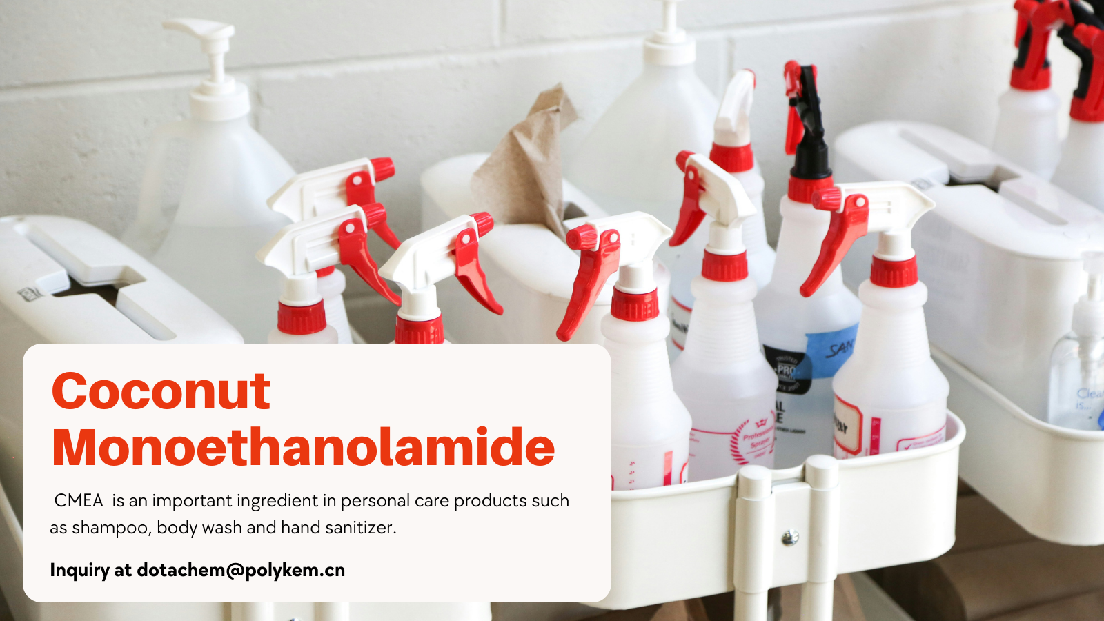 Por kio estas kokosa monoetanolamido (CMEA) uzata?