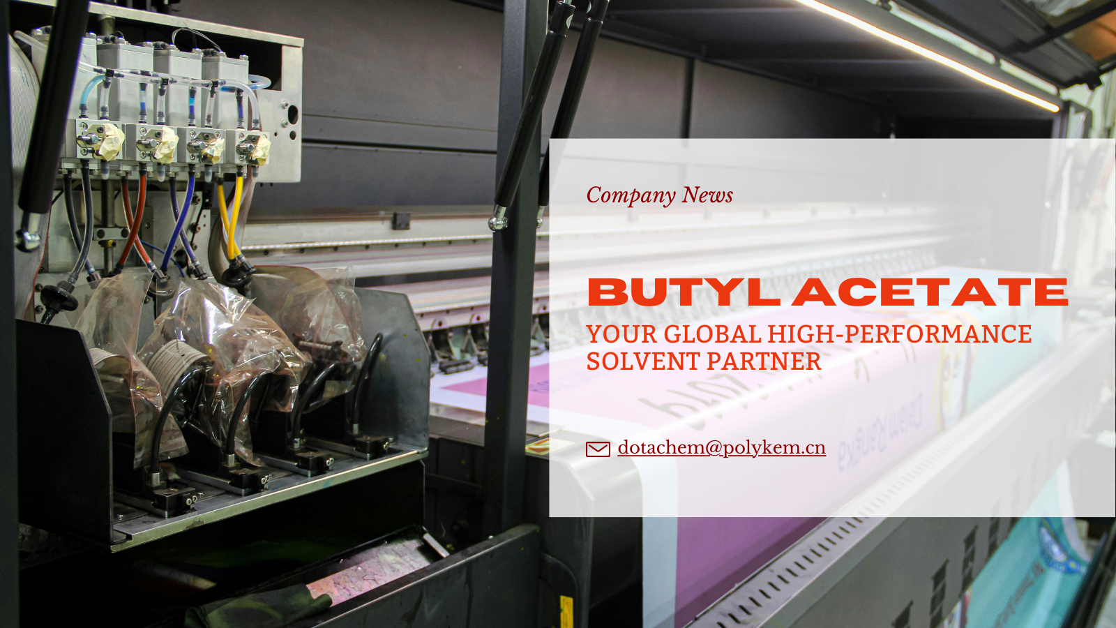 Dotachem Butilacetato: Via Tutmonda Alt-Efika Solventa Partnero