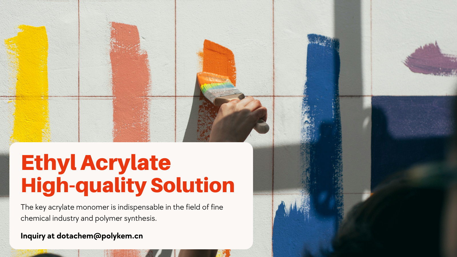 Dotachem Etilakrilato: Ŝlosila monomero kondukanta sintezon de alt-efikecaj polimeroj