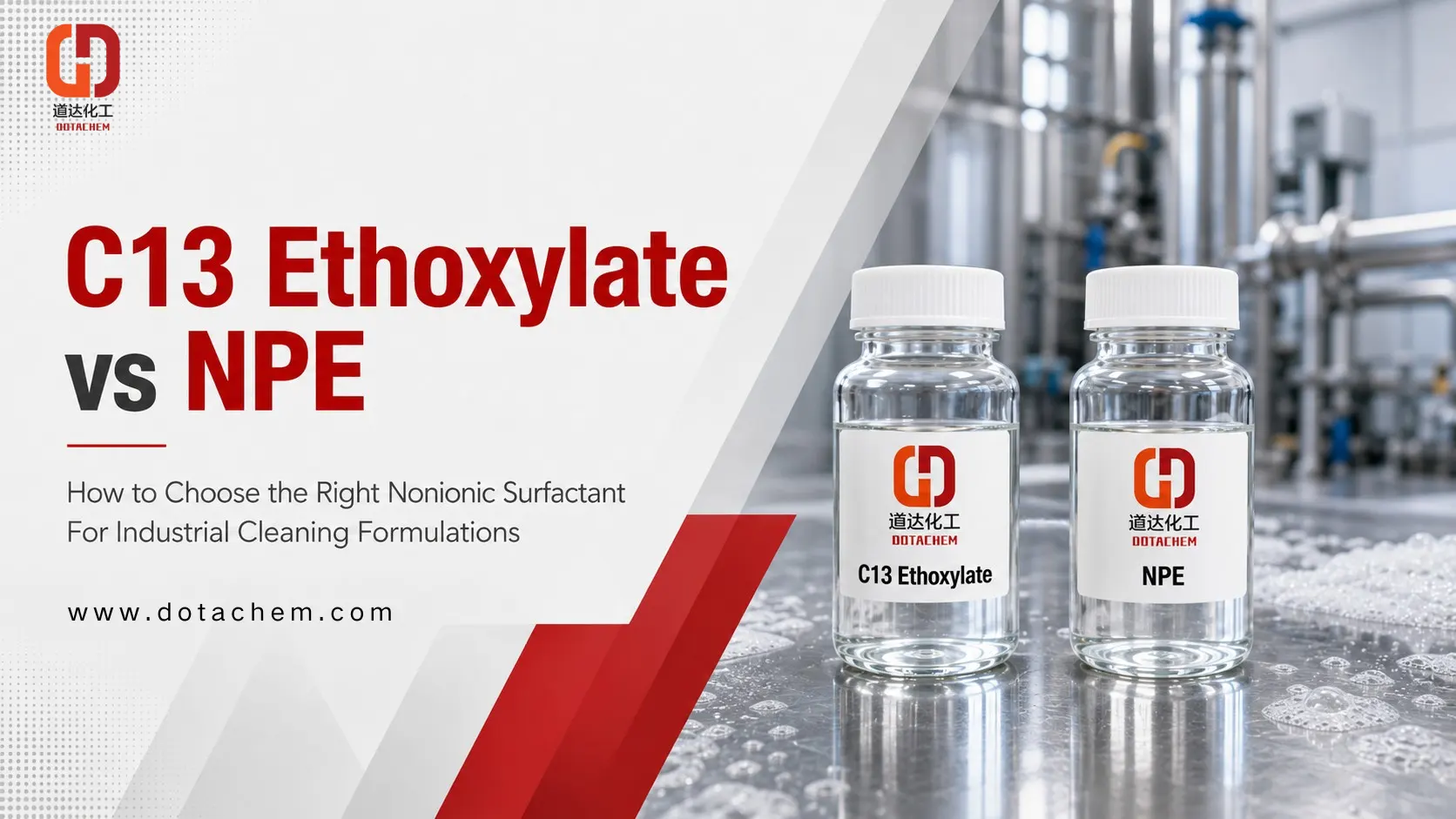 Kiel Elekti Inter Alkoholoj C13 Ethoxylate kaj NPE en Industriaj Purigado-Formulaĵoj