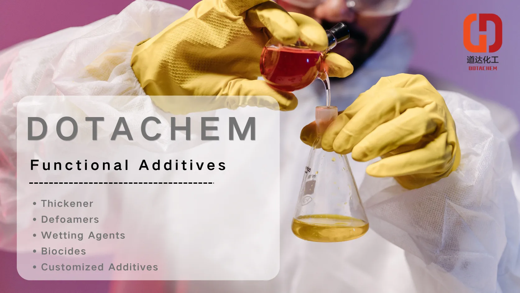 Enkonduko de la Funkciaj Aldonaĵoj de Dotachem: Praktikaj Solvoj por Industriaj Formuliĝoj